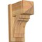 Ekena Millwork Merced Arts & Crafts Rough Sawn Outlooker, Western Red Cedar, 8"W x 14"D x 18"H OUT08X14X18MRC03RWR - alternate 1